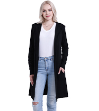 women cardigan hooded