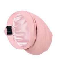 Pink Satin Sleep Cap