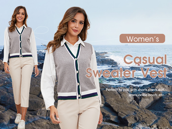 Women Sweater Vest