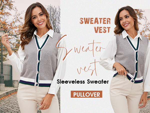 Women Sweater Vest