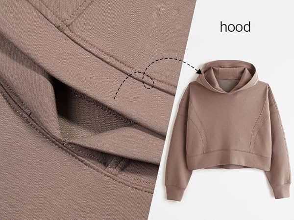 womens cropped hoodies