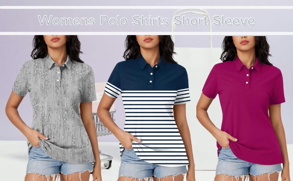 women''s polo shirts