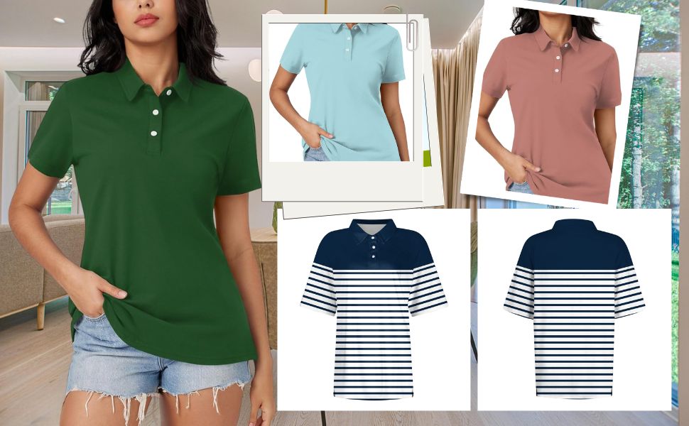 women''s polo shirts