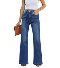 women flare jeans wide leg jeans PAGHGCGH