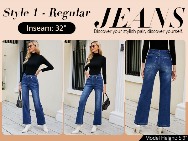 wide leg jeans for women PAGHGCGH