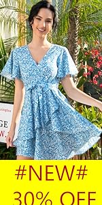 Women Mini Swing Dress