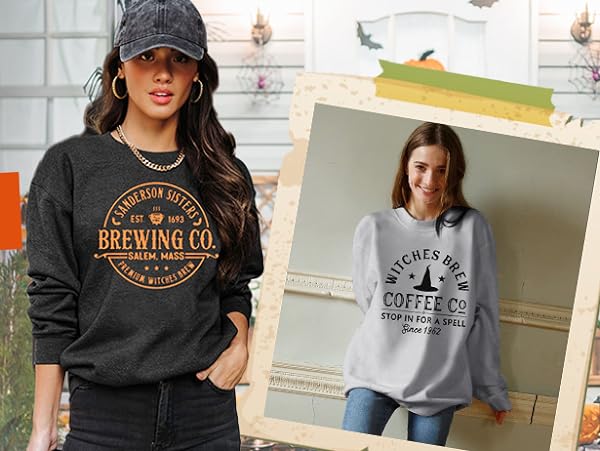 Women Witches Brew Sweatshirt