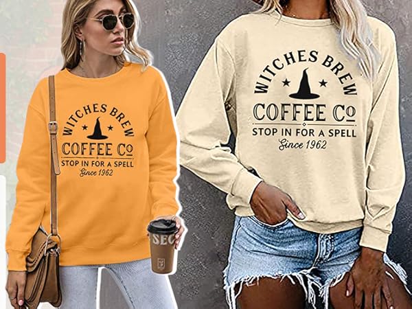 Women Witches Brew Sweatshirt