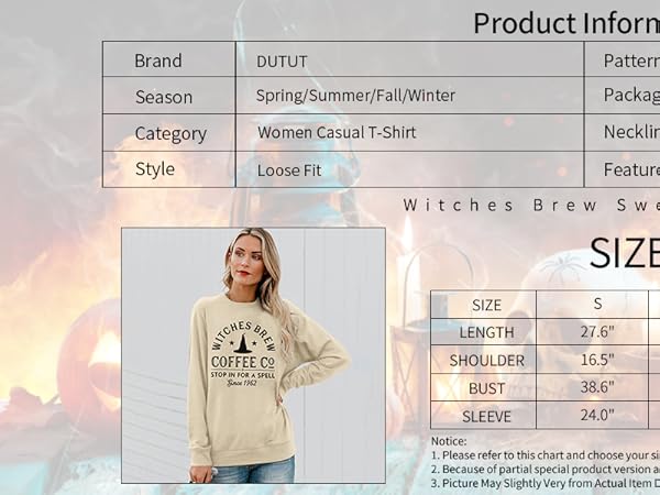 Women Witches Brew Sweatshirt