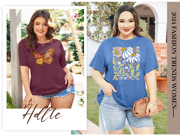 Womens Plus Size Tops