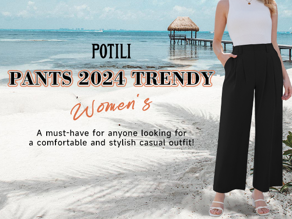 wide leg pants for women