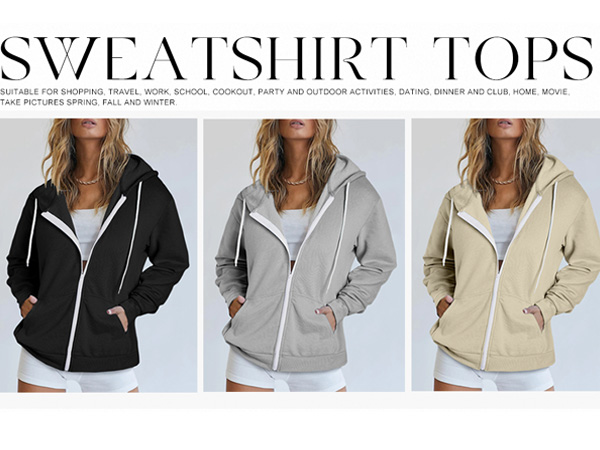 zip up hoodie