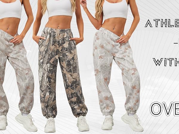 Trendy Fitted Sweatpants For Women Baggy Sweat Pants