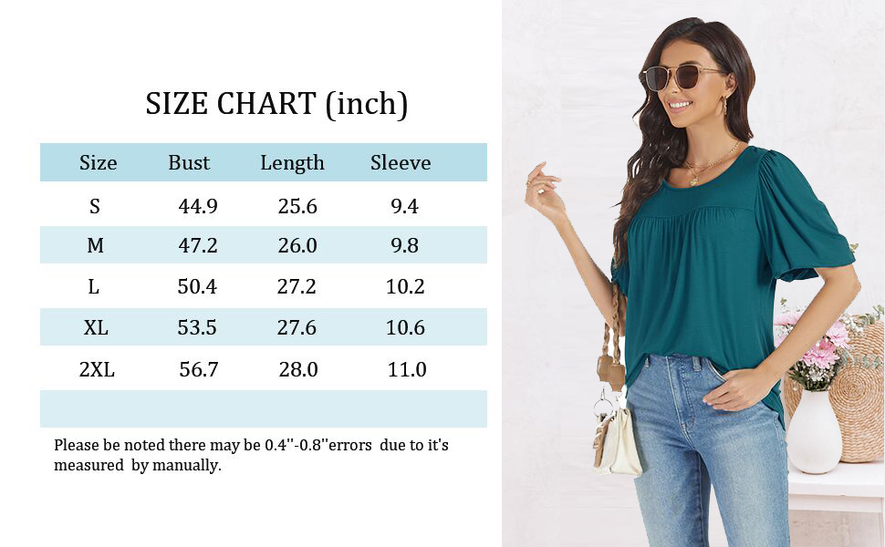 casual tops for women summer trendy