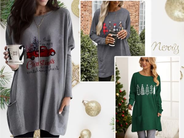 Christmas Movies Watching Shirt with Pockets