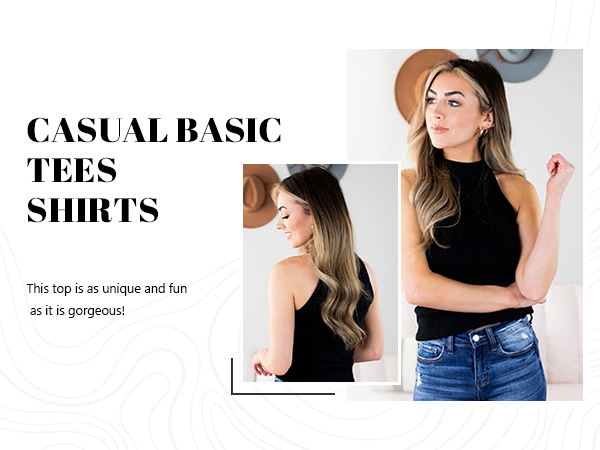 casual basic tee shirts