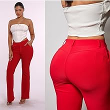 Butt Sculpting,flare trousers,flare pants,office pants,womens work pants,butt sculpting,sexy,stretch