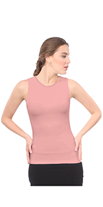 1271 high neck tank with full shoulder coverage classic