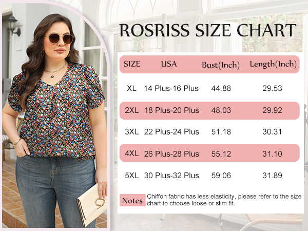 plus size tops for women chiffon blouses