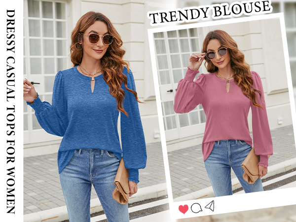 long sleeve shirts for women