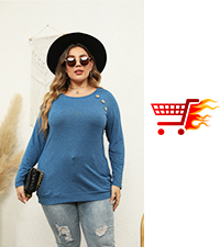 womens plus size long sleeve tops