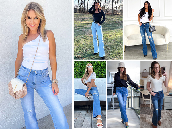 womens flare jeans