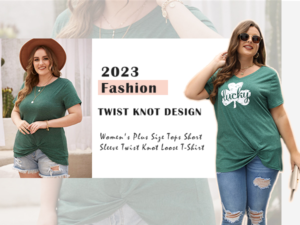 crewneck plus size tops for women