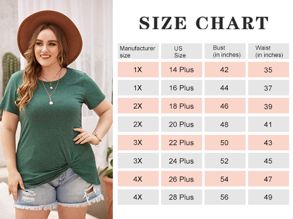 plus size tops for women summer