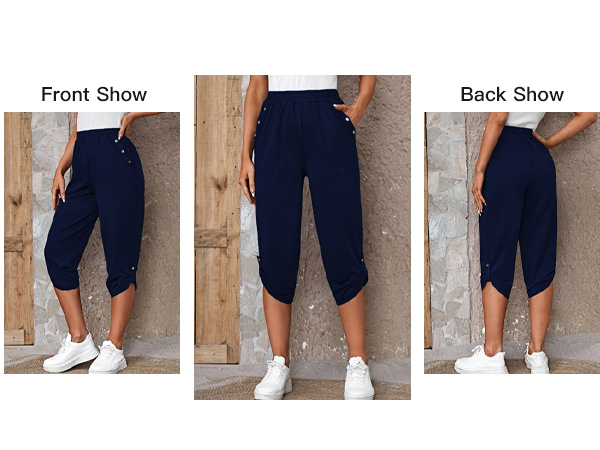 Womens Capri Pants