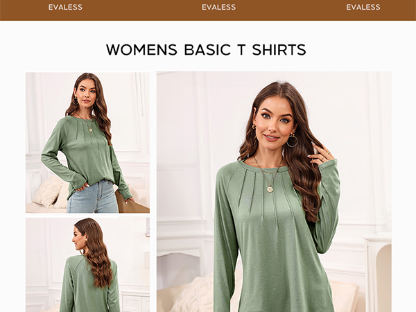 long sleeve shirts for women