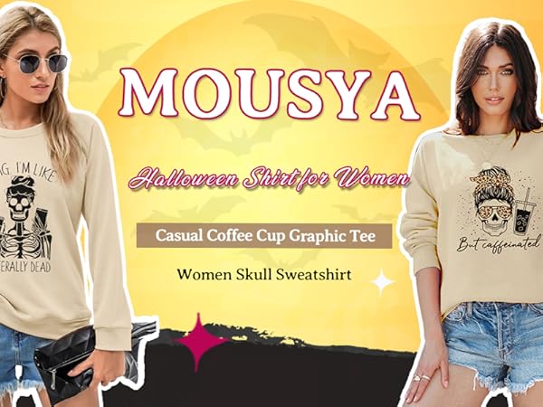 Women Skull Sweatshirt