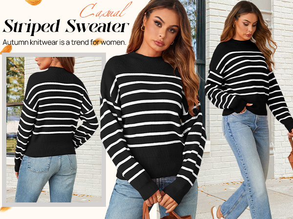 black sweater for women fall