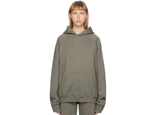 Grey Pullover Hoodie for women