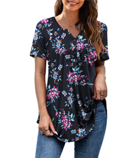 Othyroce plus size tops short sleeve