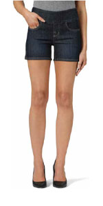 pull-on skinny jeans, pull up jeans, pull on jeans, pull on jeans women’s, blue jean shorts