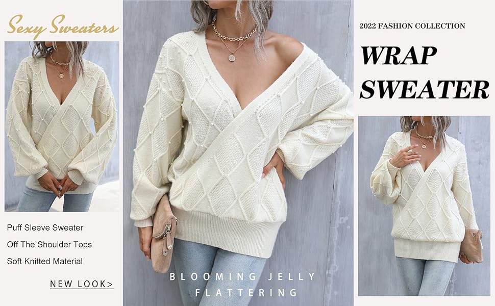 wrap sweater