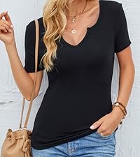 v neck tops