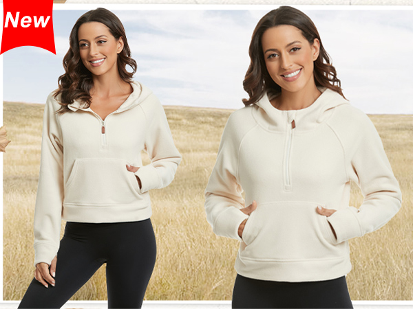 fleece hoodies for women