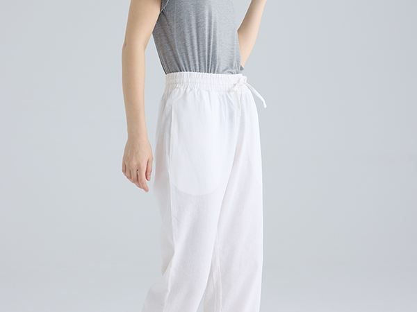 plus size petite linen pants