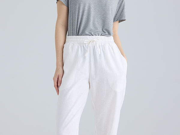 plus size petite linen pants