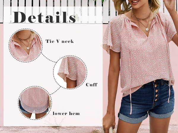 Women tops summer casual blouses