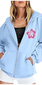 zip up hoodie women