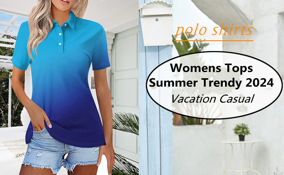 polo shirts for women