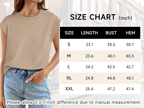 womens tank top oversized t shirts dressy casual shirt crewneck cap sleeve tank tops