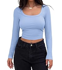 Square Neck Crop Top