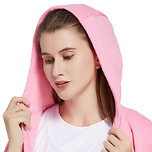 Adjustable hooded sweatshirt