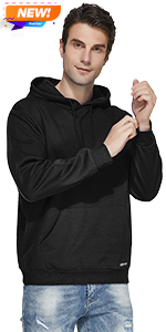 Mens pullover hoodie