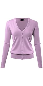 womens v neck cardigan sweaters