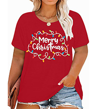 Plus Size Christmas Tee