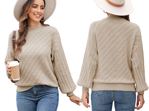 womens cable knit sweaters